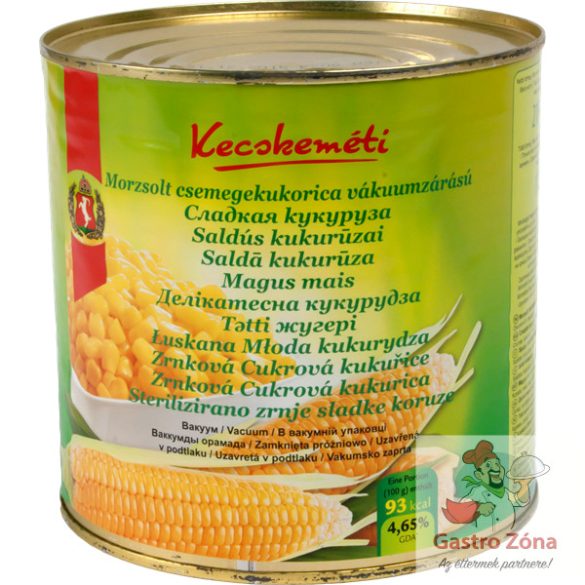 Csemege Kukorica 2120g Globus (3db/#)