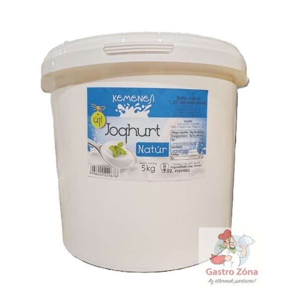 Joghurt 5l  Friss vödrös (72db)