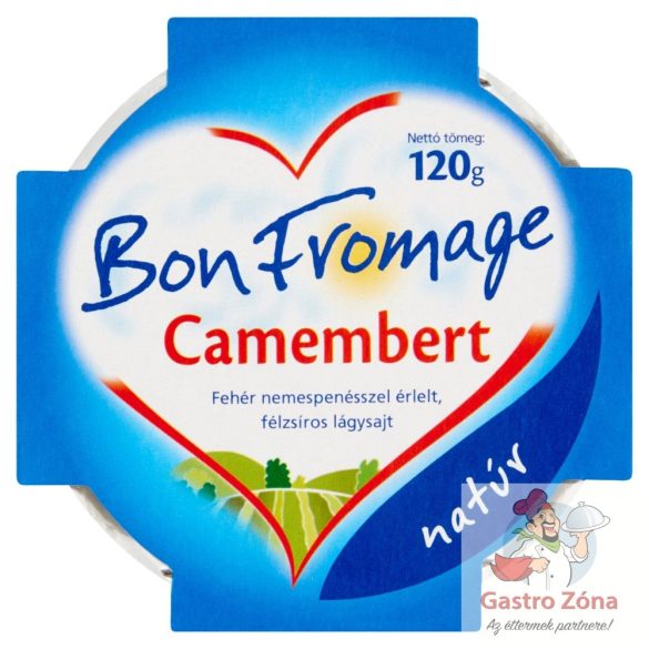 Sajt Camembert 120gr. (10db/#) B.F.