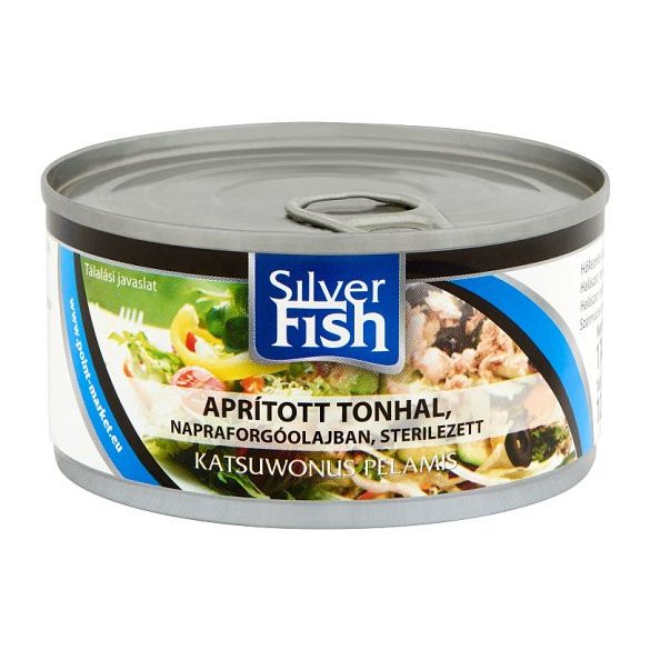 Tonhal apríték olajban 170g/120g Silverfish 48db/#