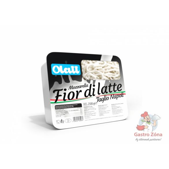 Mozzarella Fior di Latte/ Taglio Napoli-Julienne 2,5 kg/ db