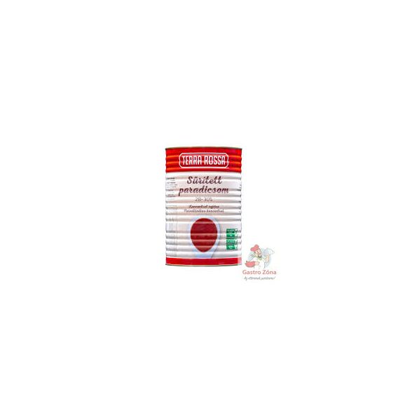 Sűrített paradicsom 28-30% 4,5kg konzerv TERRA ROSSA